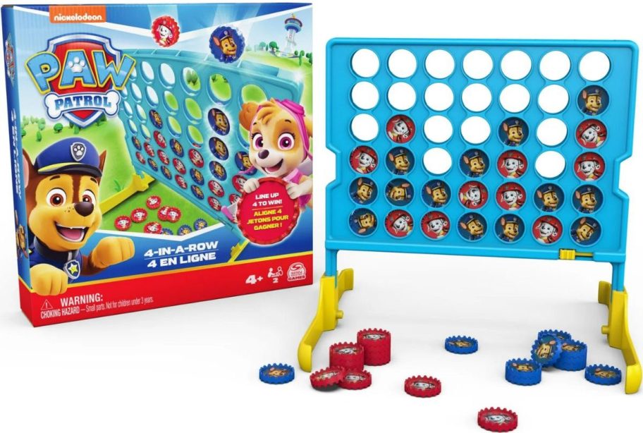 Four in Row PAW Patrol Family Board Game