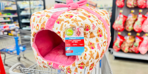 Holiday Pet Beds Only $17.97 on Walmart.online – 4 Cute Designs!