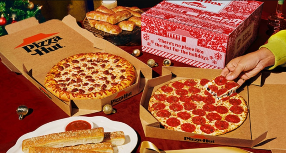 The Pizza Hut Triple Treat Box