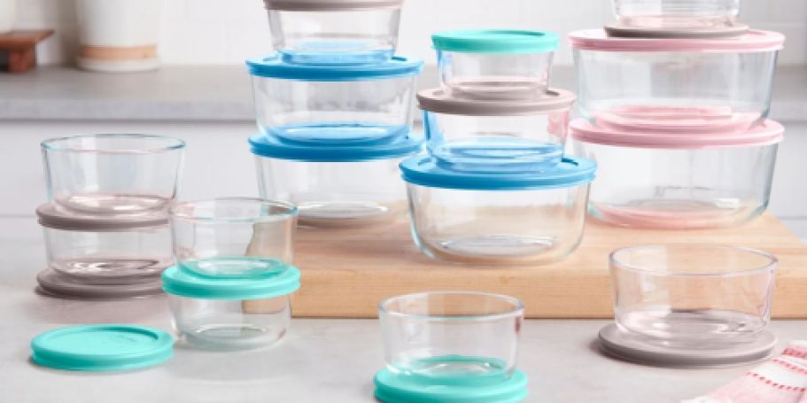 Pyrex 32-Piece Glass Food Storage & Bake Set Set Just $29.97 on Walmart.online