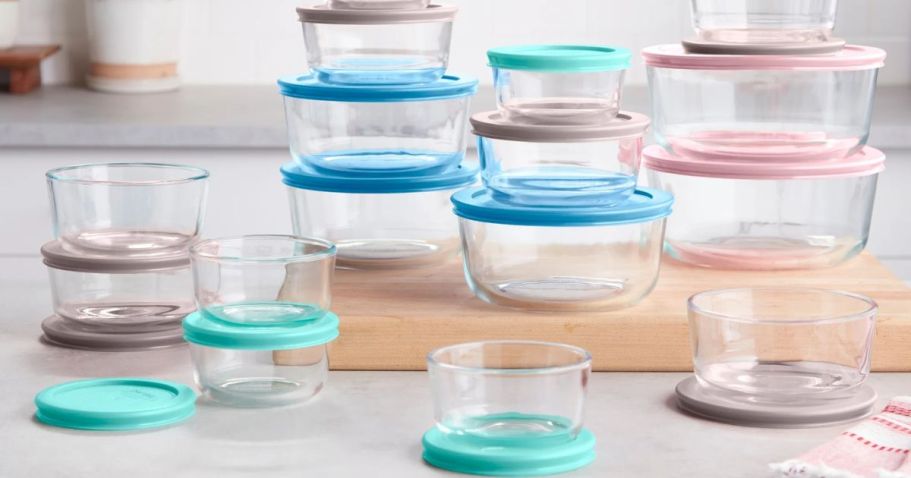 Pyrex 32-Piece Glass Food Storage & Bake Set Set Just $29.97 on Walmart.online