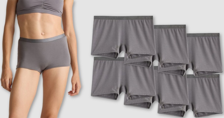 Stock images of Quince Boyshorts