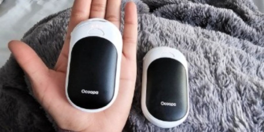 Rechargeable Hand Warmers Set Only $13 Shipped for Prime Members (Reg. $30)