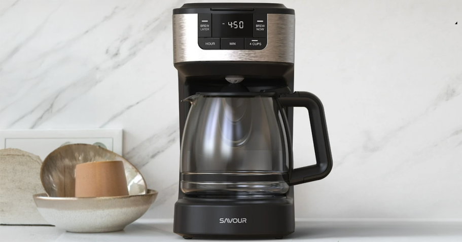 12-Cup Programmable Coffee Maker Only $24.95 on Walmart.online (Reg. $70)