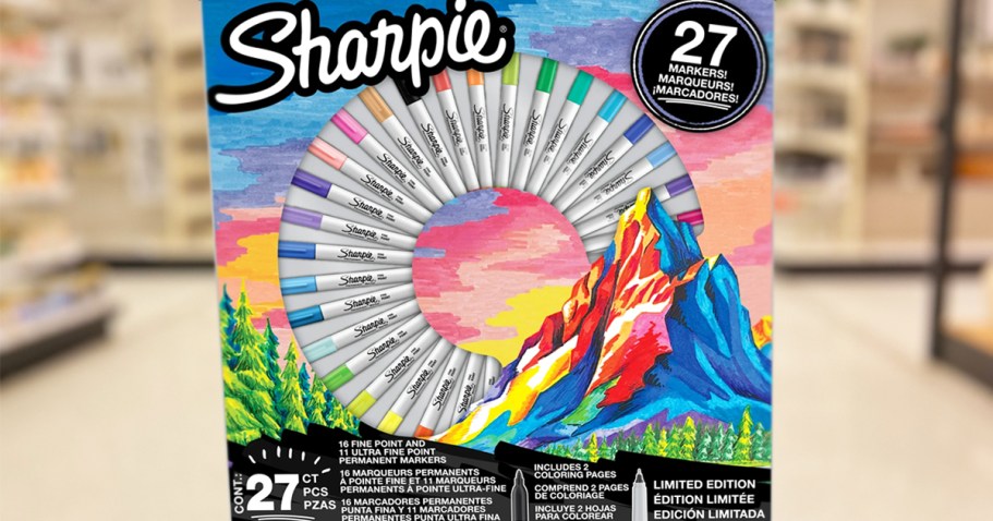 Sharpie Markers 27-Pack Only $10 on Walmart.online