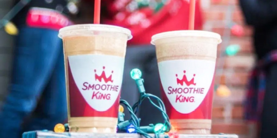 FREE Smoothie King Holiday Pecan Delight Smoothie – No Purchase Needed!