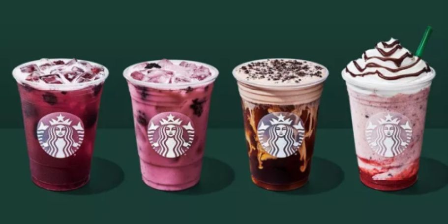 Starbucks Valentine’s Drinks & Treats Have Arrived – Plus 3 New Refreshers!