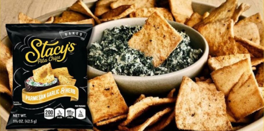 Stacy’s Pita Chips Parmesan Garlic & Herb 24-Count Only $11.55 Shipped on Amazon