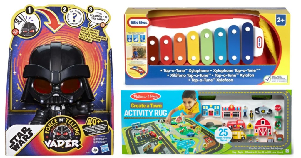 Star Wars little tikes and Melissa and Doug toys