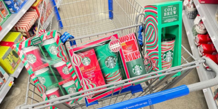 Starbucks Gift Sets from $3 at Walmart | Hot Cocoa, Coffee w/ Mugs, & More!