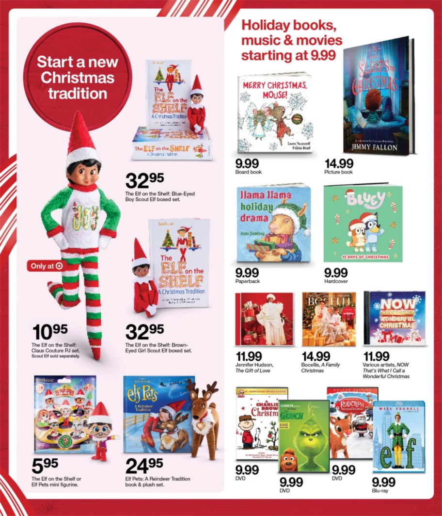 page from Target ad