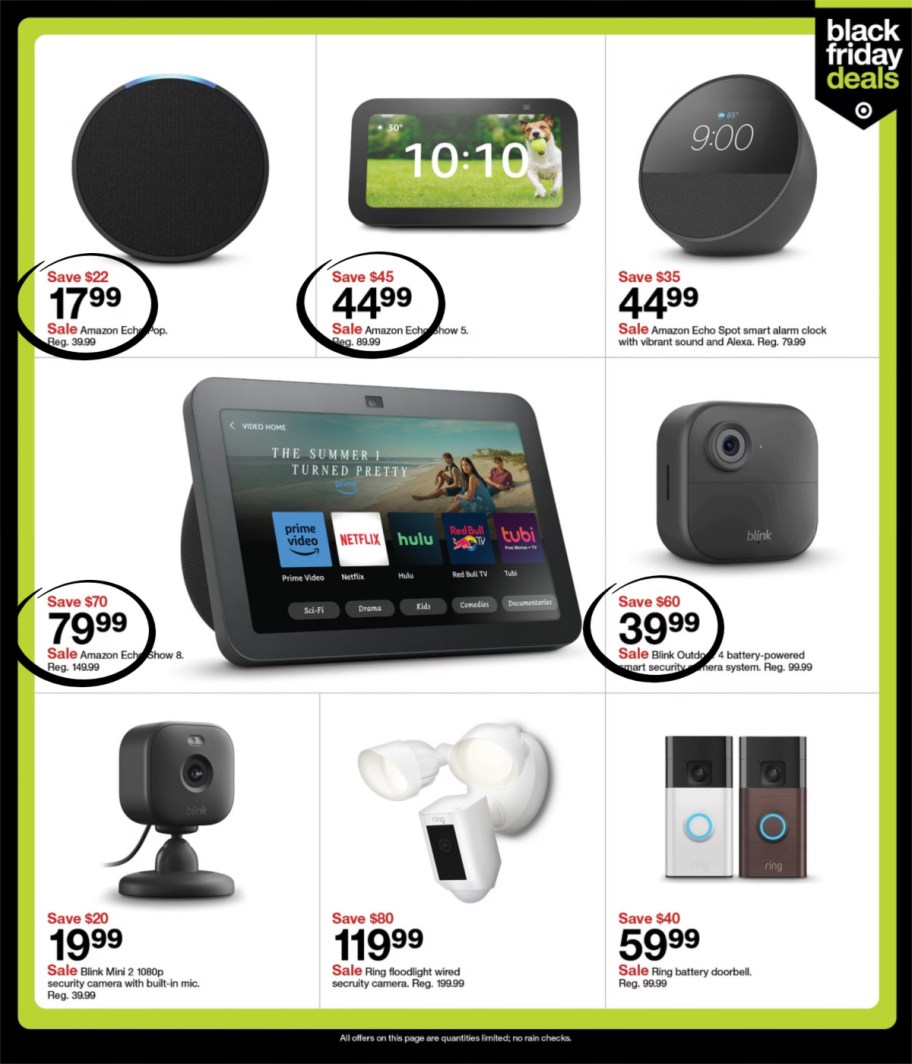 page from Target ad