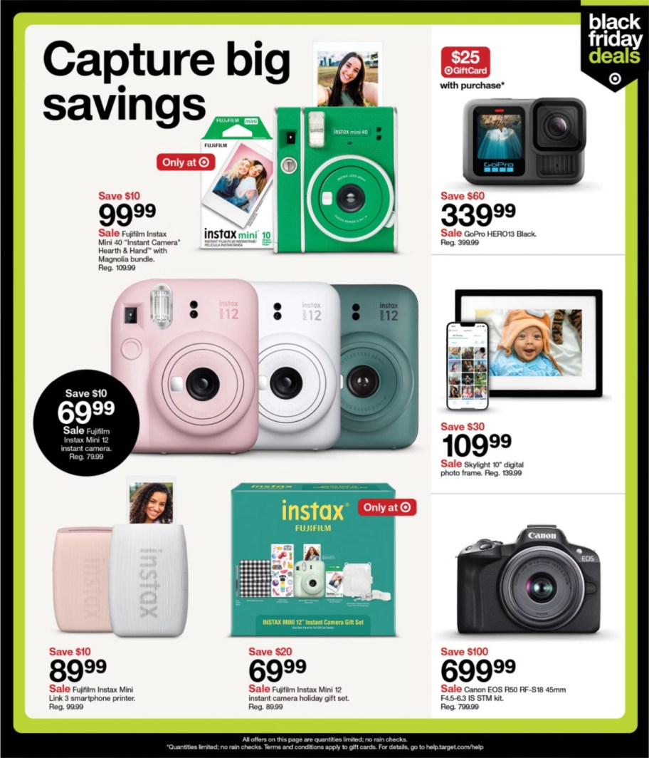 page from Target ad