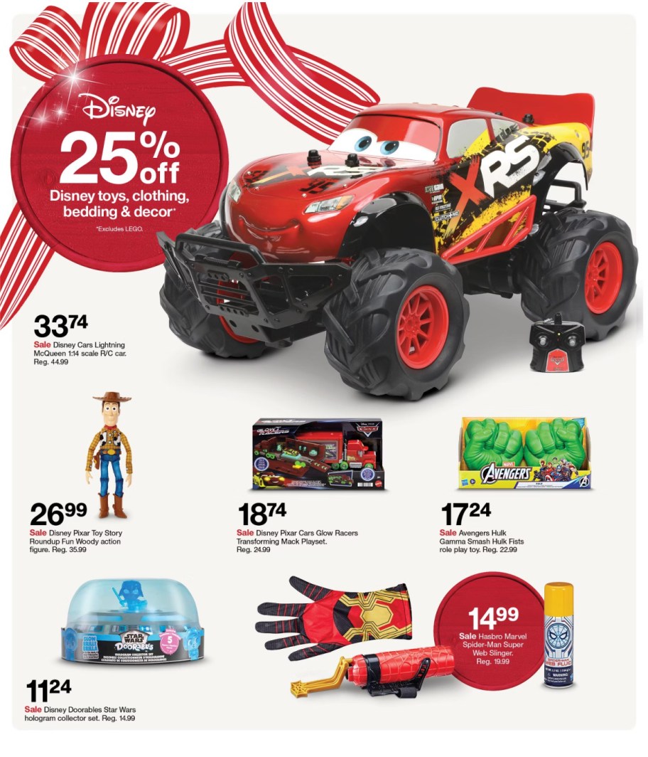 page from Target ad