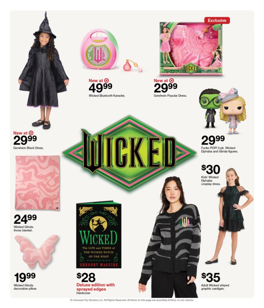 page from Target ad