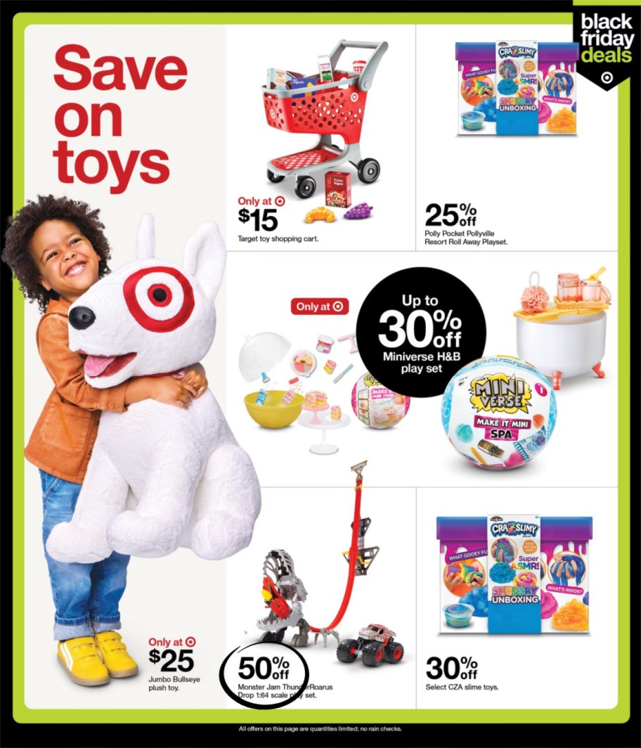 page from Target ad