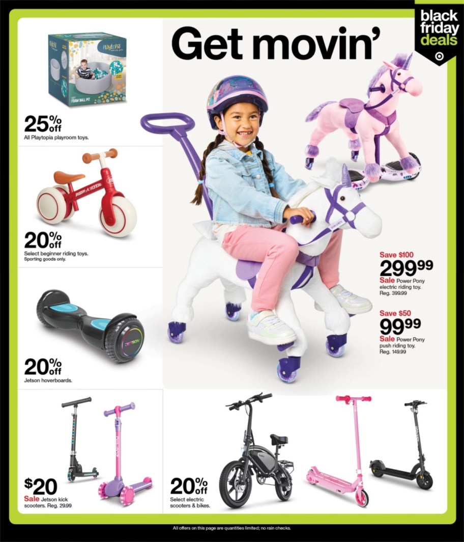 page from Target ad