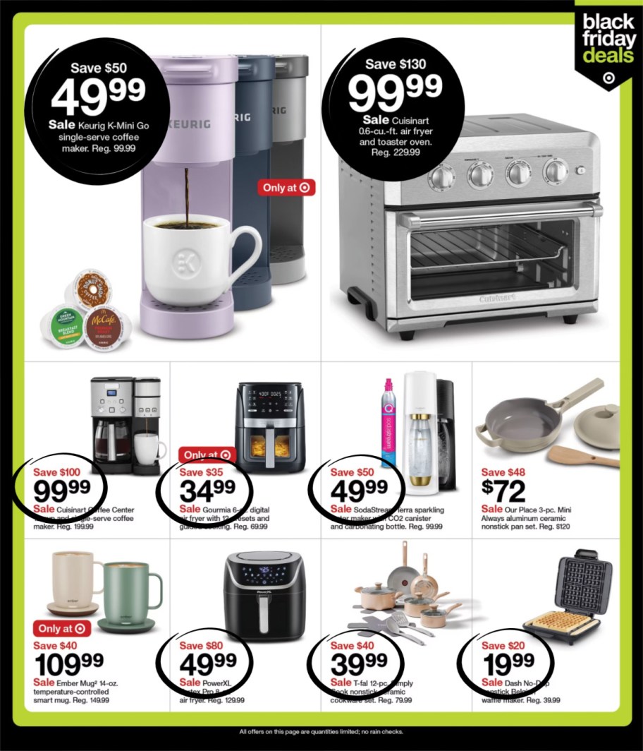 page from Target ad