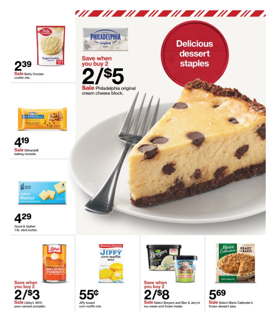 page from Target ad