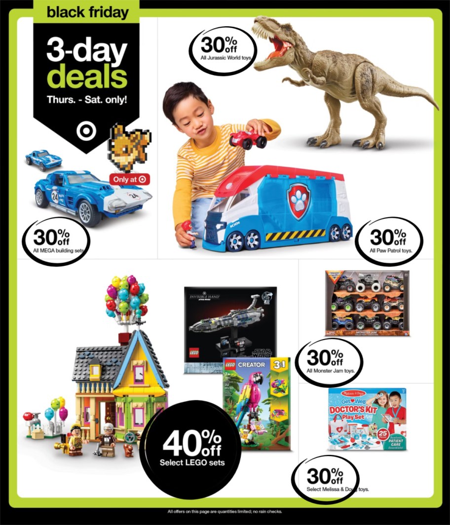 page from Target ad