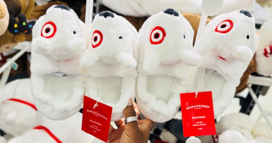 Target Bullseye Slippers