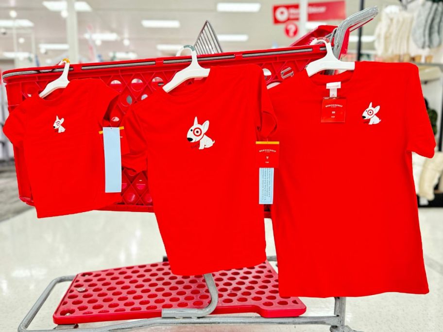 Target Red Bullseye Shirts