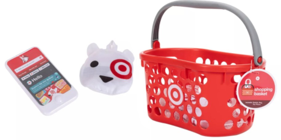 HURRY! Target Toy Shopping Basket, Bullseye Dog Bag AND Smartphone Just $9.99 (Selling Out!)