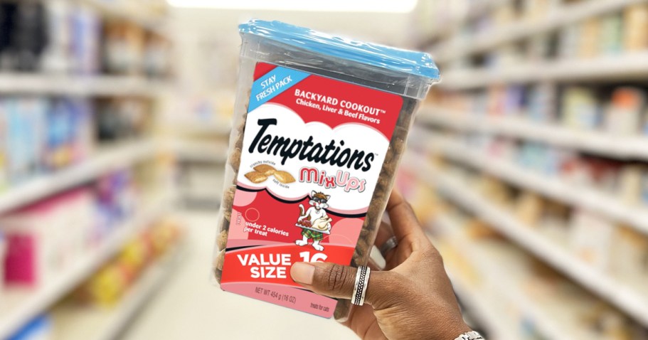 Temptations Cat Treats 16oz Container Just $4.67 Shipped on Amazon