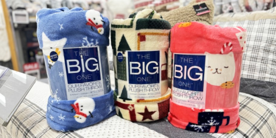 Kohl’s Big One Throw Blankets Only $8.49 | New Christmas, Disney, & Star Wars Prints!