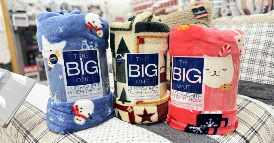 Kohl’s Big One Throw Blankets Only $8.49 | New Christmas, Disney, & Star Wars Prints!