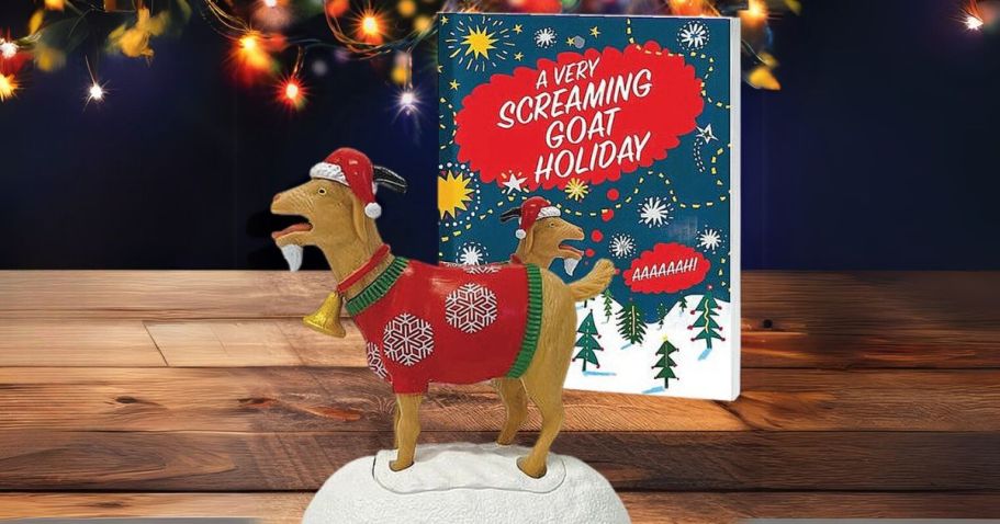 This Screaming Goat Toy is the Perfect White Elephant Gift (Under $9 on Amazon)