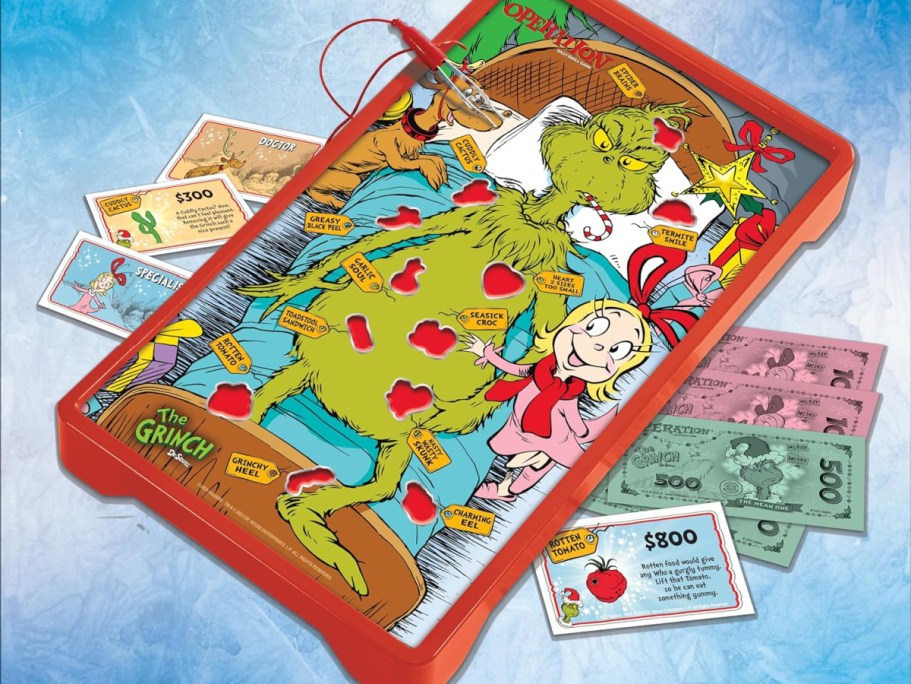 Operation Dr. Seuss Grinch Board Game Just $19.97 on Walmart.online