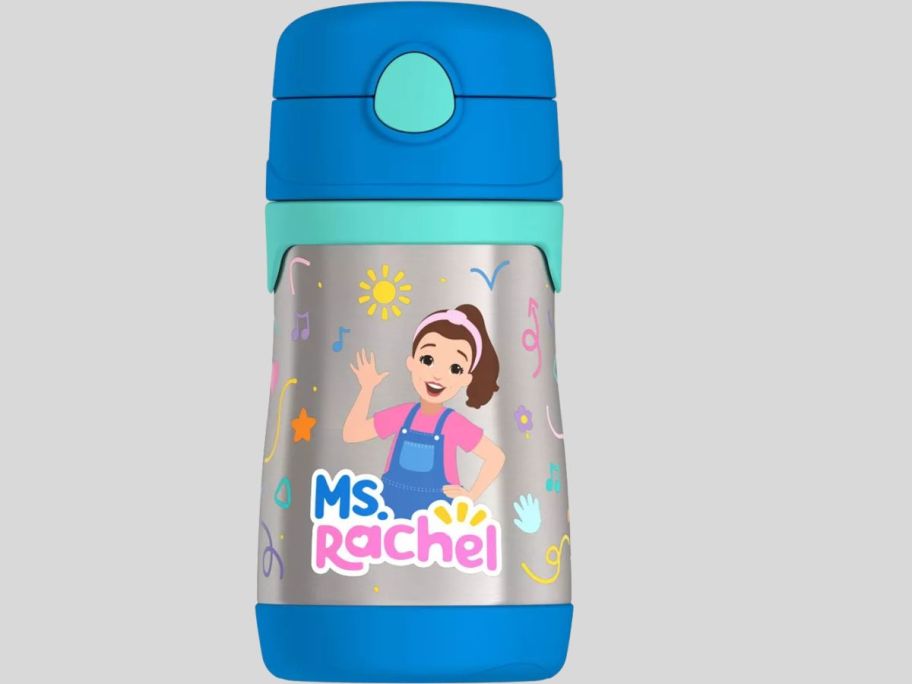 Thermos Ms. Rachel 10oz Straw Bottle stock image