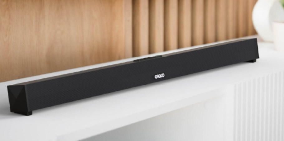 Wireless Soundbar Just $26.95 on Walmart.online (Regularly $70)