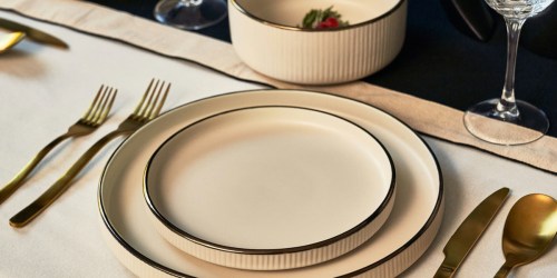 Thyme and Table Stoneware 12-Piece Dinnerware Sets Just $24.98 at Walmart (Reg. $50)