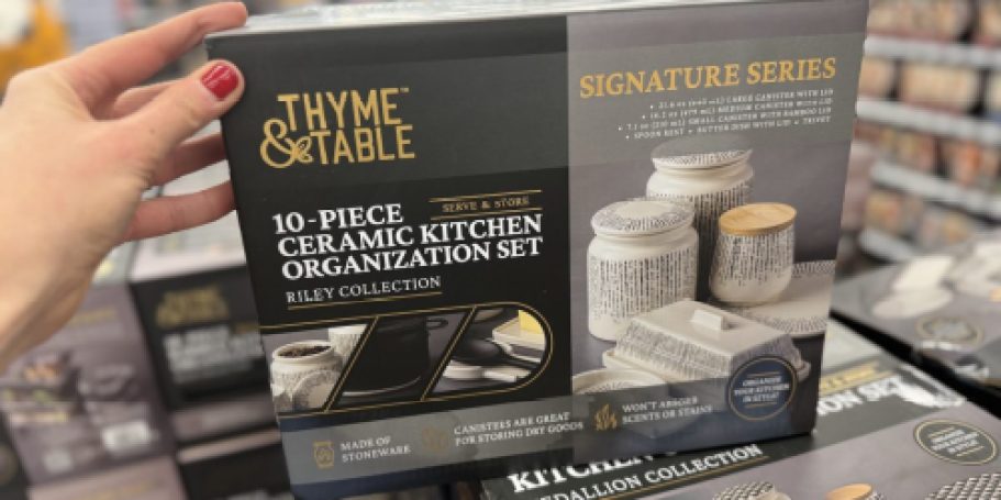 Thyme & Table 10-Piece Kitchen Set Only $15 on Walmart.online (Cheaper Than Black Friday!)