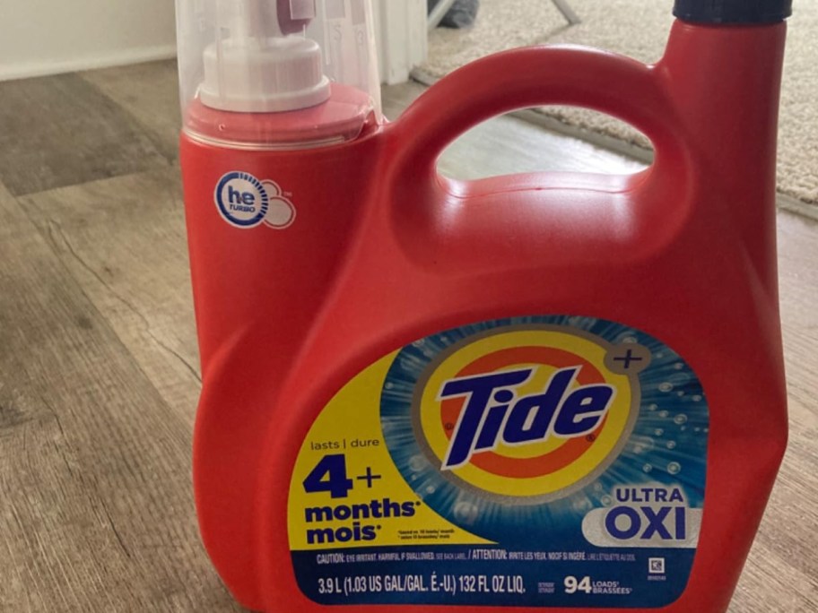 Tide-detergent-displayed-on-the-table-