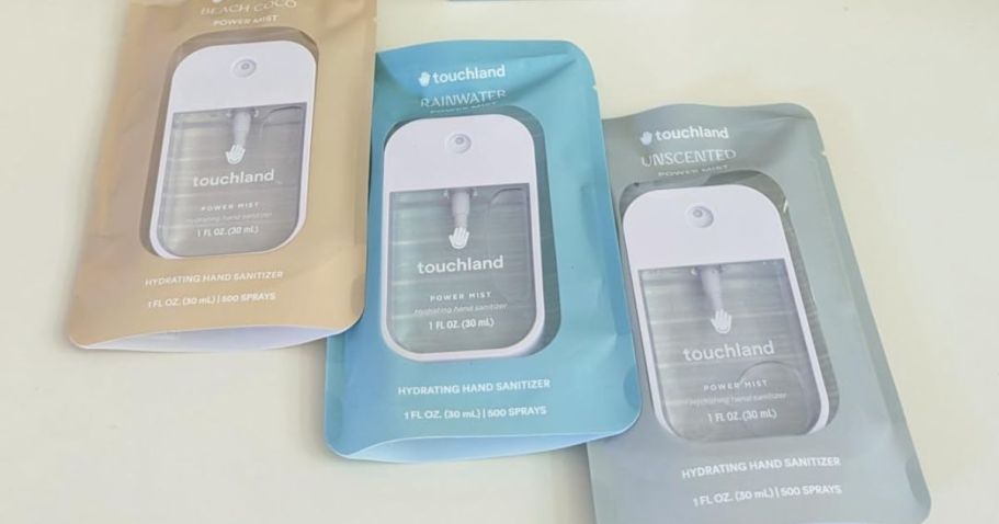 Touchland Hand Sanitizer 3-Packs Only $22.80 Shipped on Amazon (Just $7.60 Each)