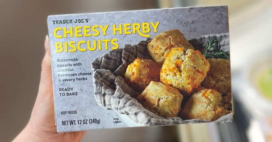 NEW Cheesy Herby Biscuits Just $4.99 at Trader Joe’s