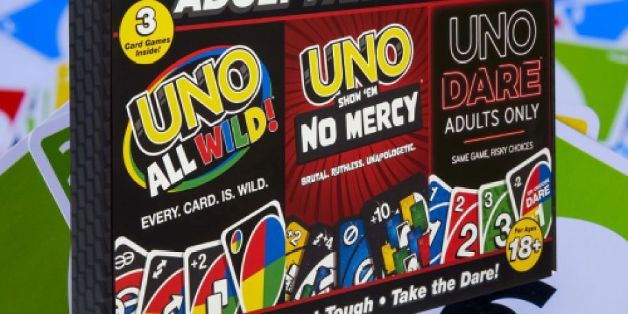 UNO Card Game Bundle Just $15 on Walmart.online | Includes 3 Games!