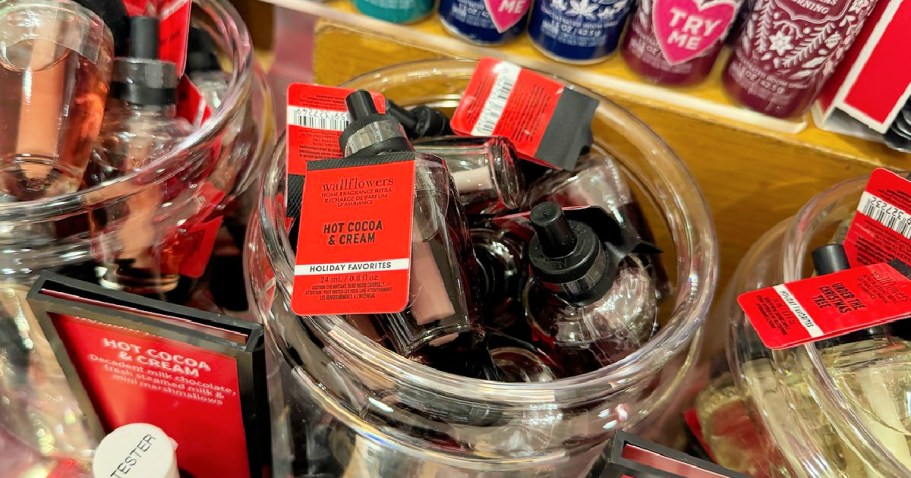 Bath & Body Works Wallflower Refills Only $2.75 (Regularly $8)