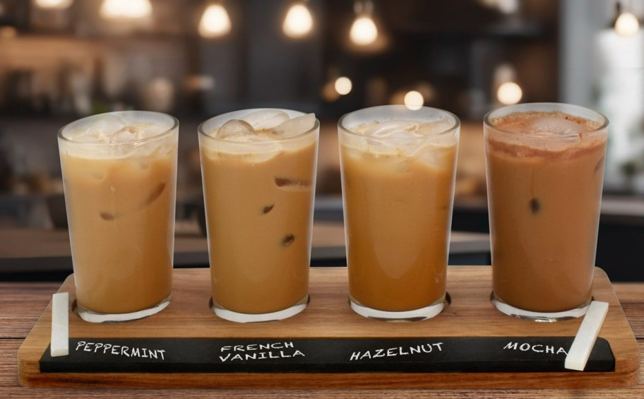 cold brew coffee flight