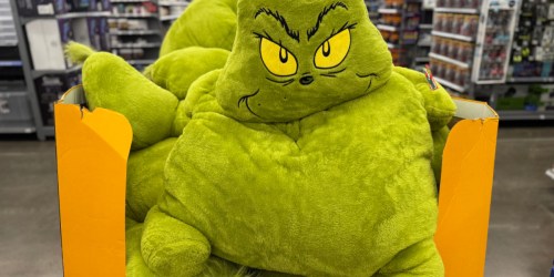 HUGE Grinch Jumbo Plush Only $30 on Walmart.online (Reg. $60)