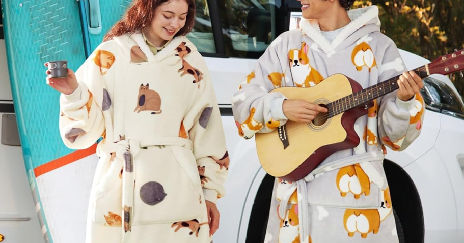 Wearable Blanket Hoodie Only $17.63 on Amazon (Reg. $36) | Cozy Teen Gift Idea!