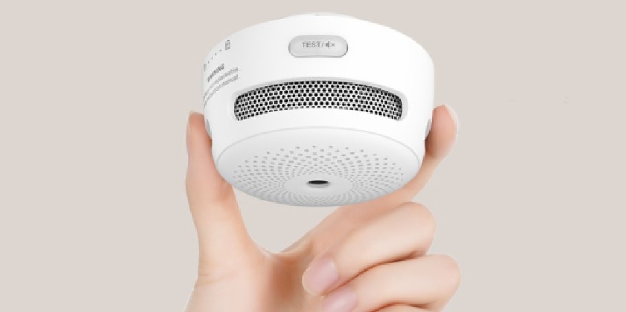 Smart Smoke Detector Only $19.99 on Amazon (Reg. $40)