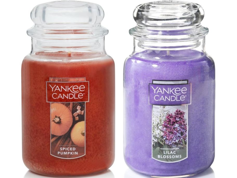 Yankee Candle Spiced Pumpkin & Lilac Blossoms