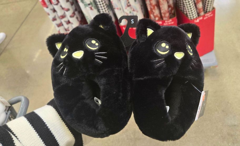 kids cat slippers