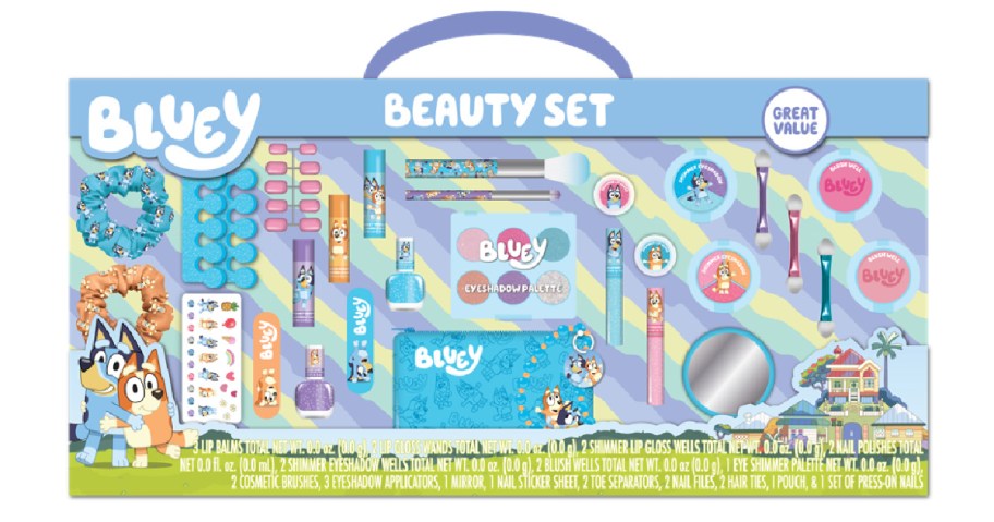 bluey beauty set