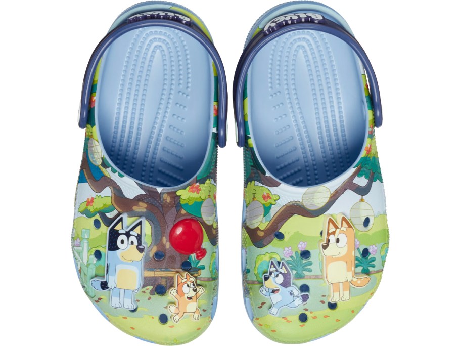 bluey kids crocs