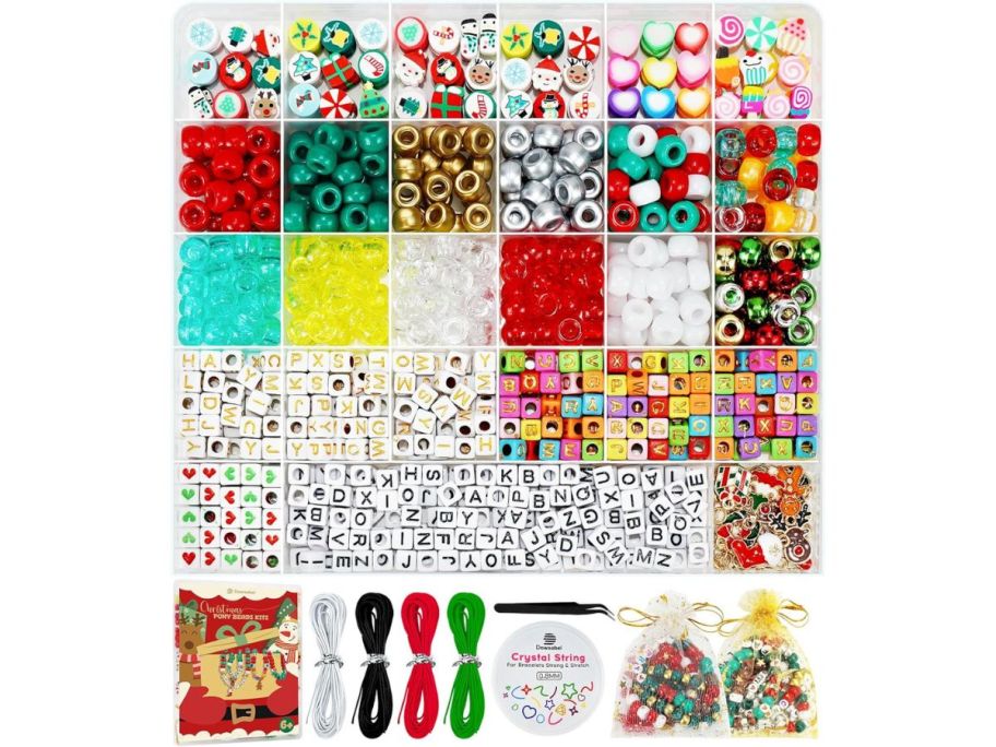 bracelet making kit stock image